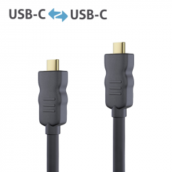 PANCONNECT USB C -USB C (2m) M-M BLACK