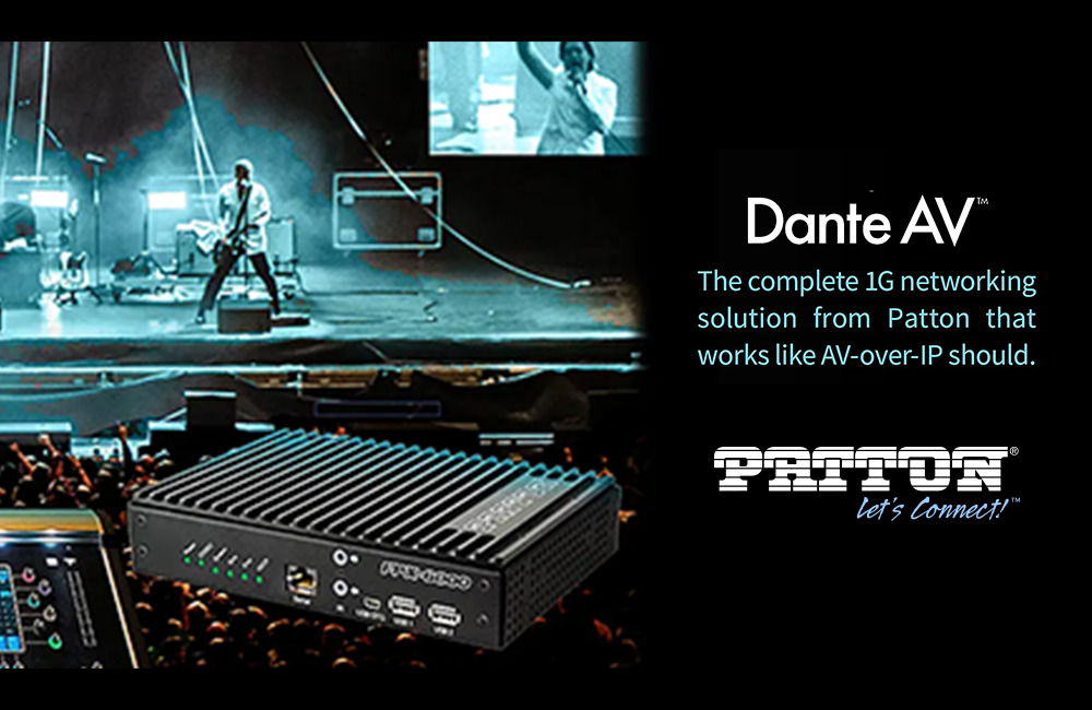 Dante AV med Patton FPX6000