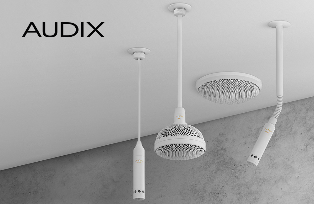 Installationsmikrofoner från Audix