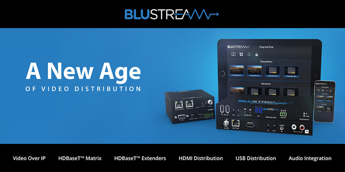 Blustream - nytt fabrikat inom Pro AV