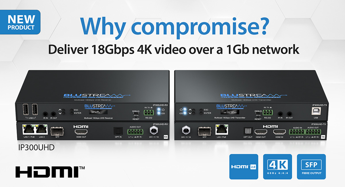 Kampanj Blustream AV over IP!